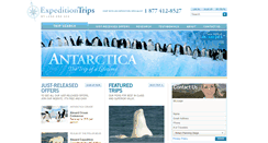 Desktop Screenshot of expeditiontrips.com